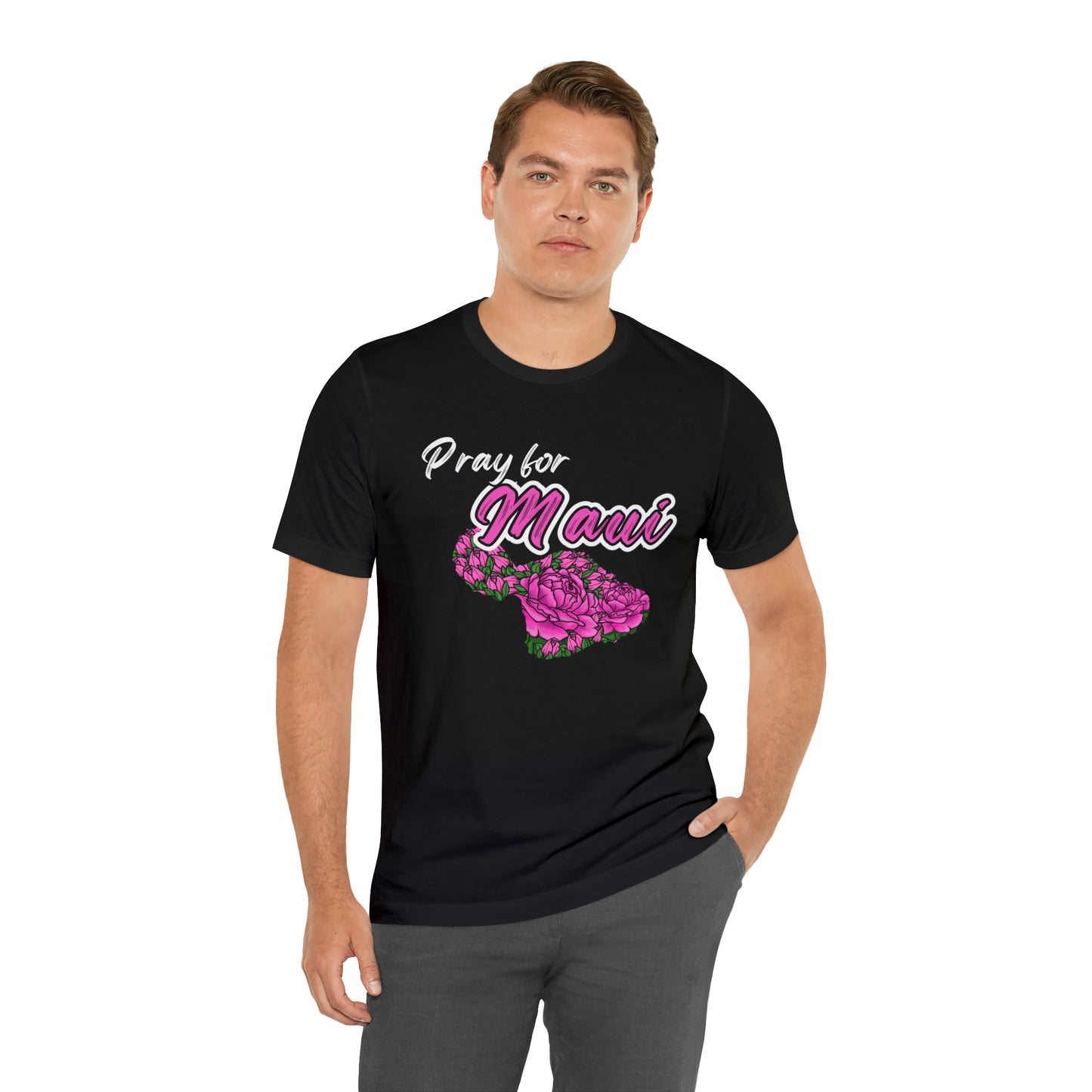 Pray for Maui - Unisex Jersey Short Sleeve Tee