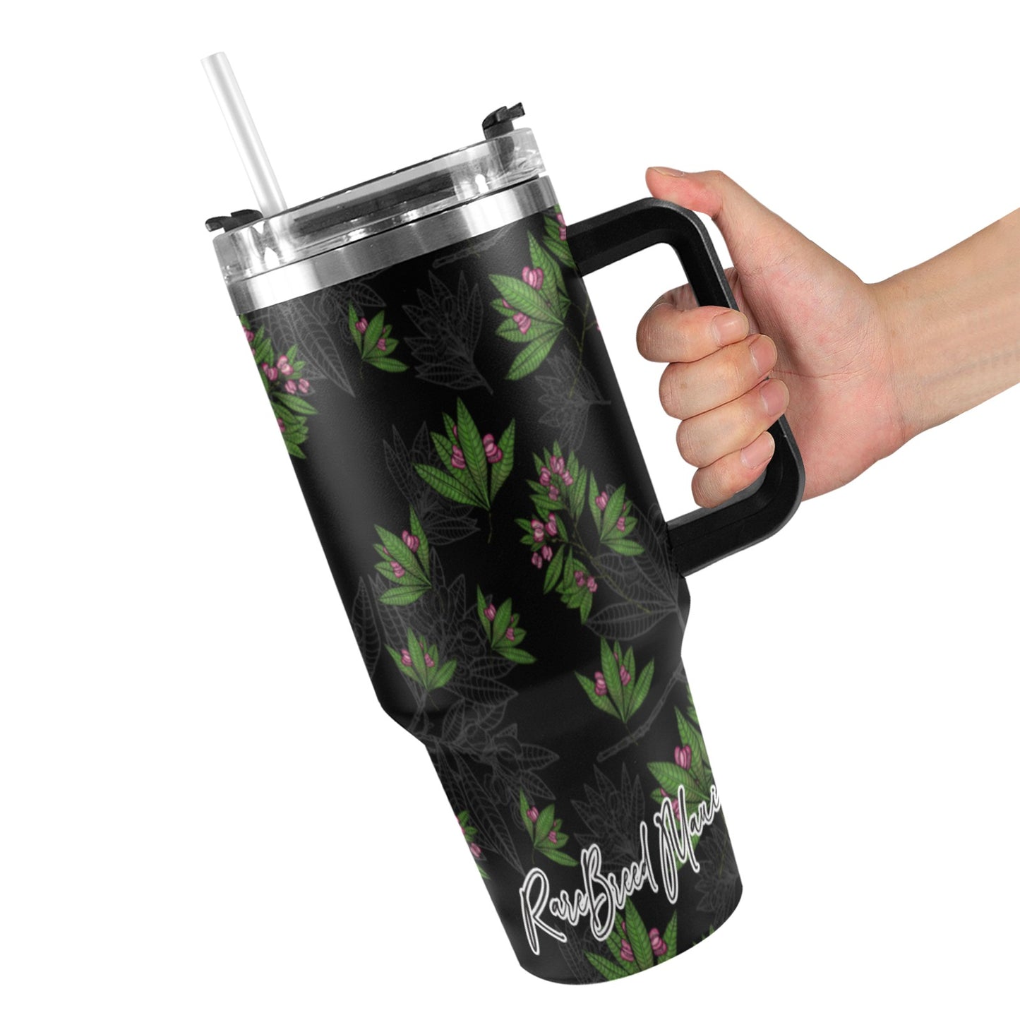 A'ali'i 40oz Tumbler 40oz Tumbler with Black Handle