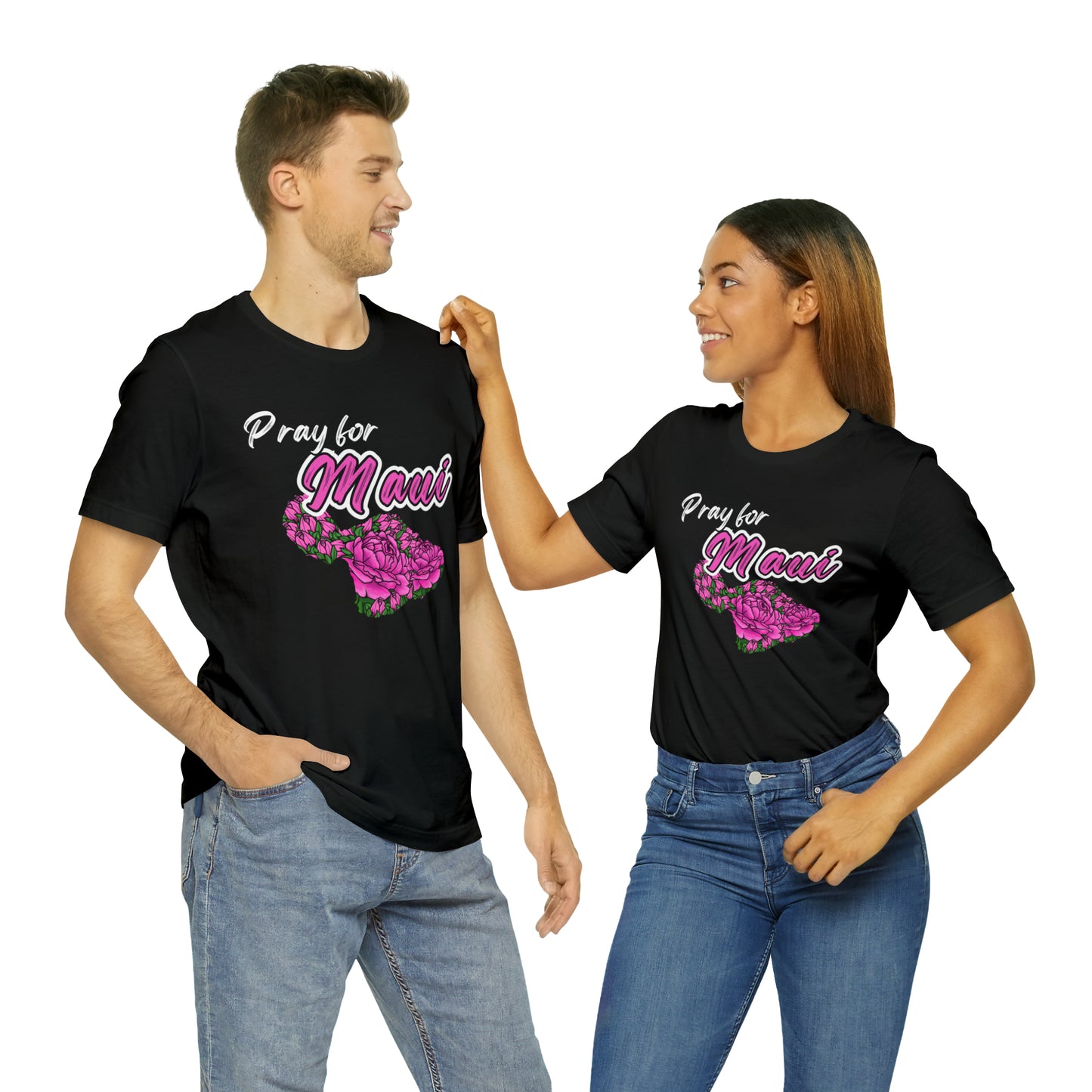 Pray for Maui - Unisex Jersey Short Sleeve Tee