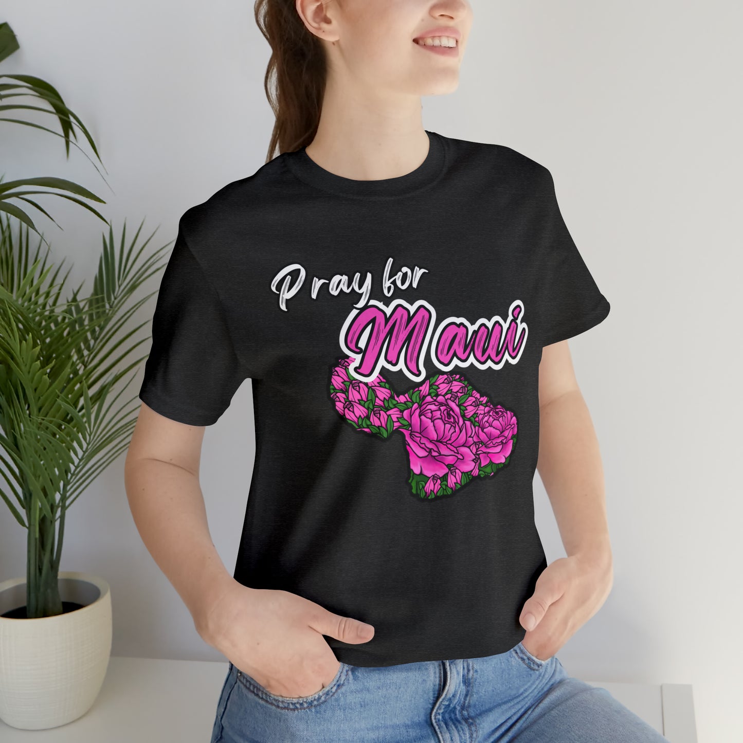 Pray for Maui - Unisex Jersey Short Sleeve Tee