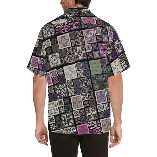 Kapa Kuiki Menʻs Aloha Shirt - Multi Color