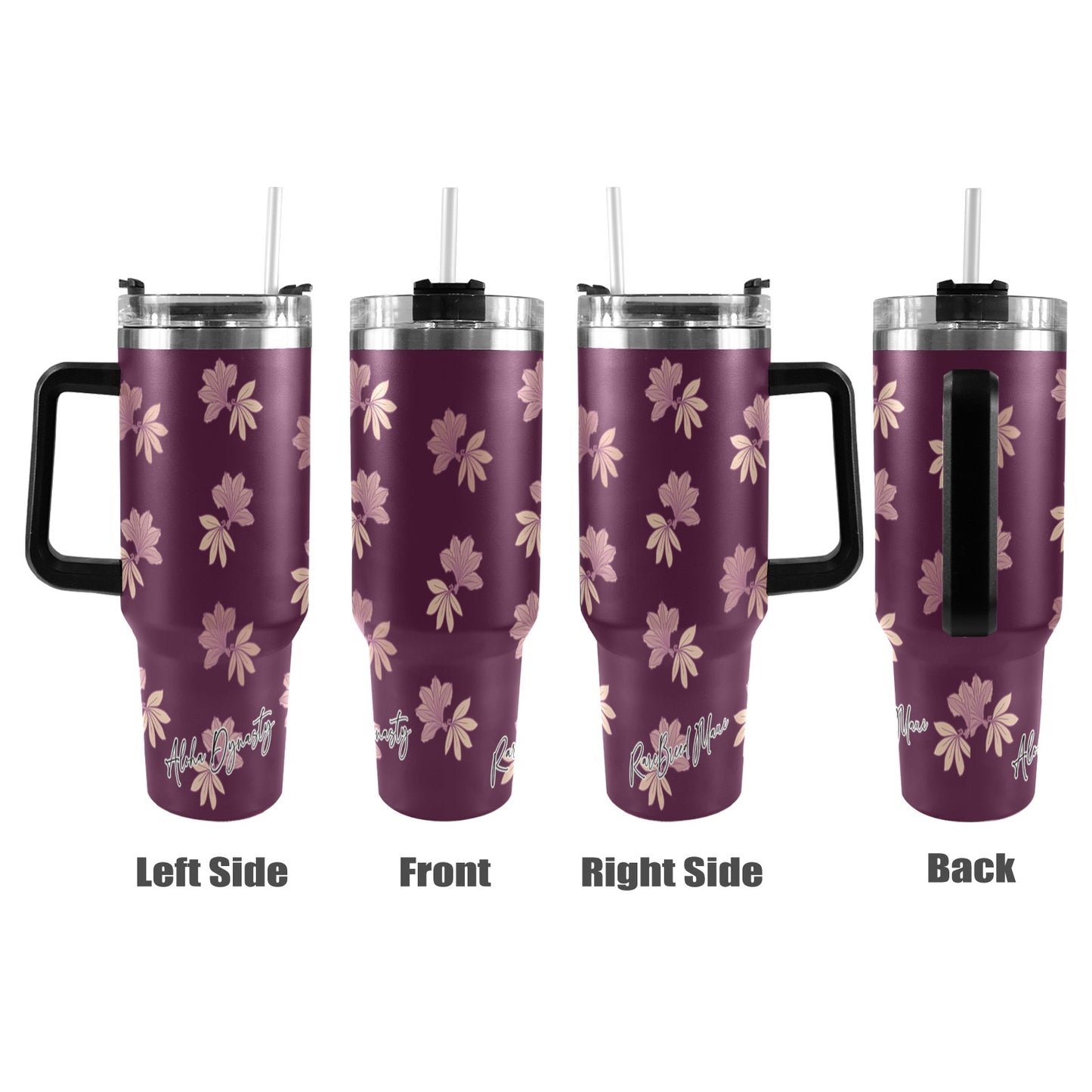 Naupaka Kahakai and Kuahiwi 40oz Tumbler