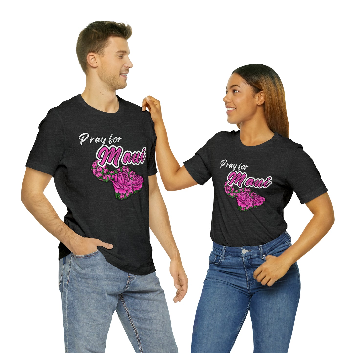 Pray for Maui - Unisex Jersey Short Sleeve Tee
