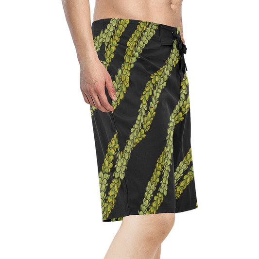 He'enalu Board Shorts - Pakalana Lei
