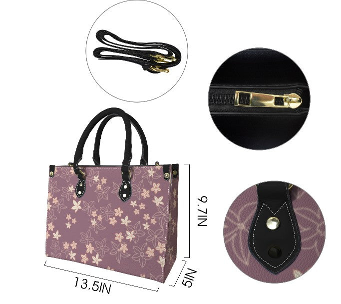 Haunani Tote 2.0 - Kapa Kakau Hawaiian Print, Various colors & Designs - (select one from drop down))