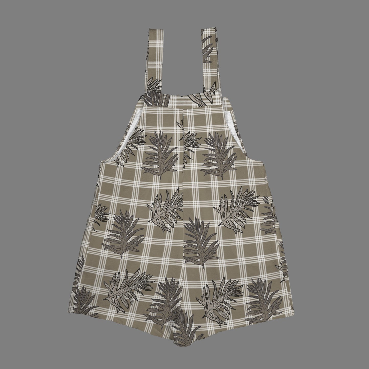 Ku'ulei Romper - Palaka and Laua'e Taupe