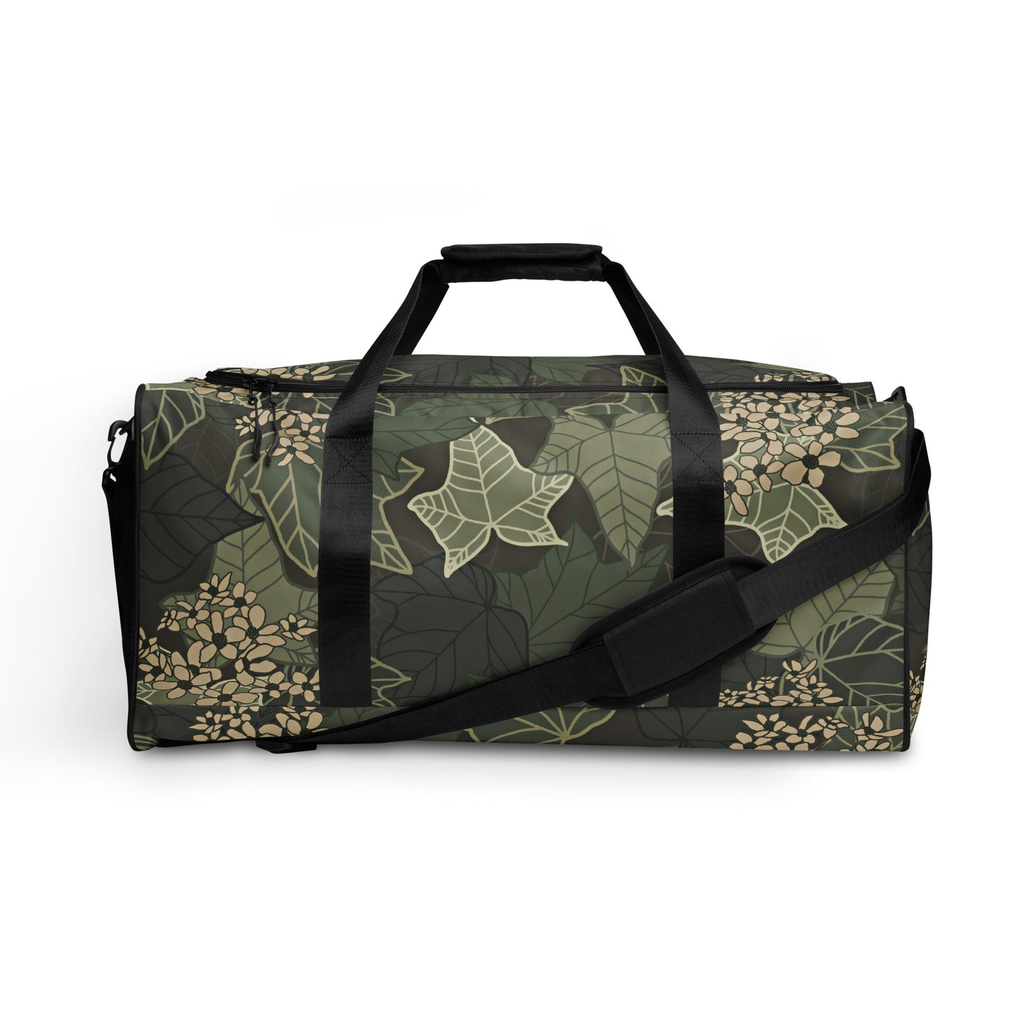 Kukui Nut Hawaiian Print Duffle bag - Large