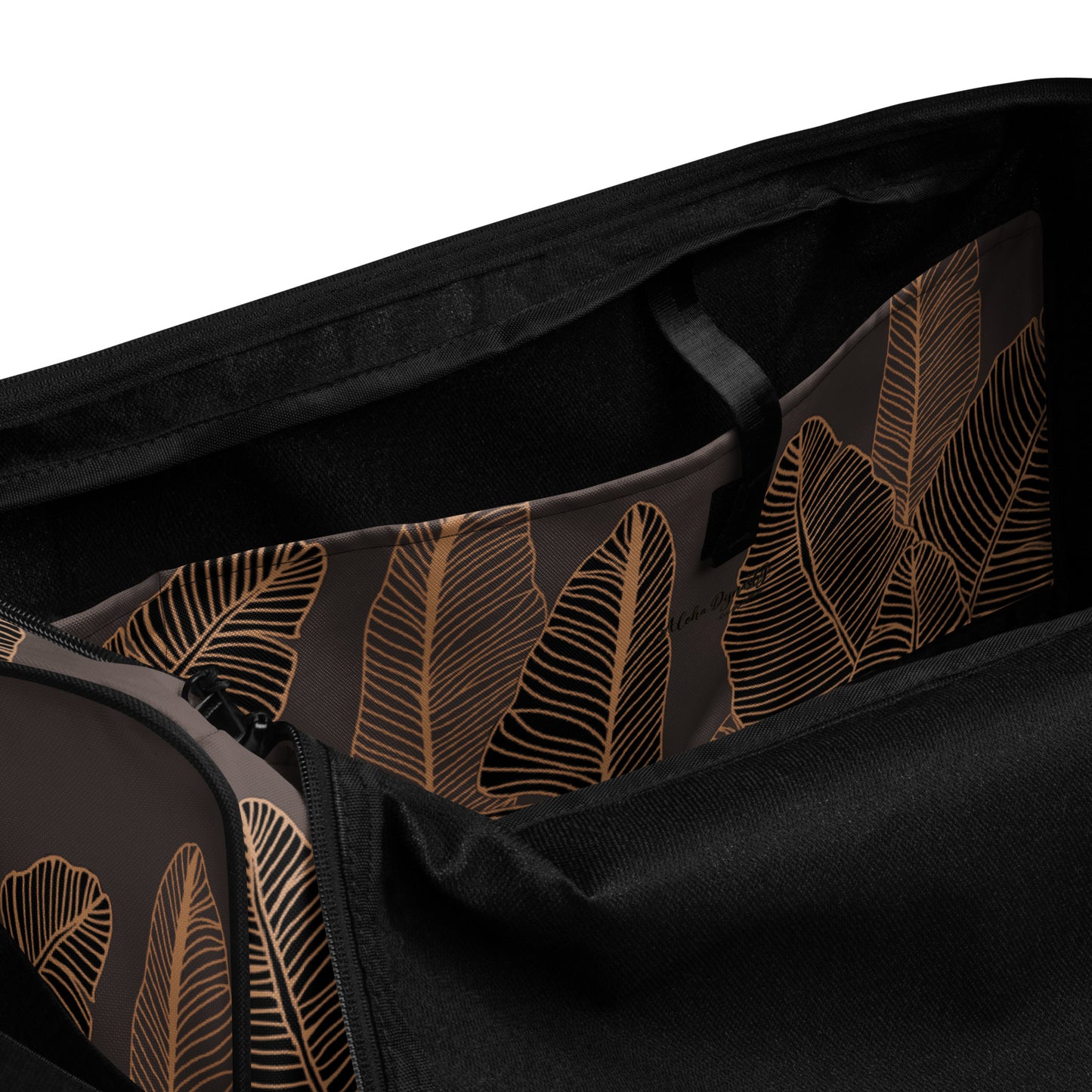 Banana Leaf Hawaiian Print Duffle Bag - Large