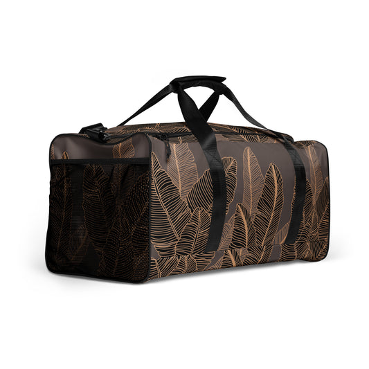Banana Leaf Hawaiian Print Duffle Bag - Large