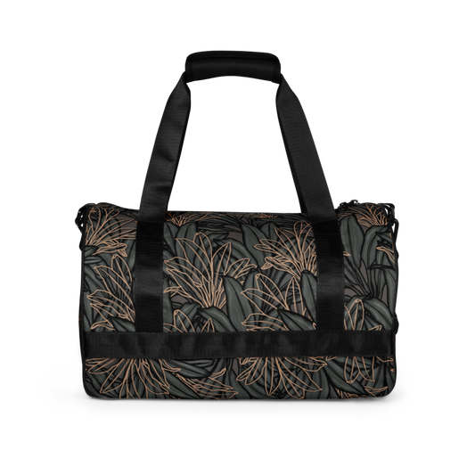 La'i - Ti Leaf (Ki) Hawaiian Print Gym Bag | Duffle Bag