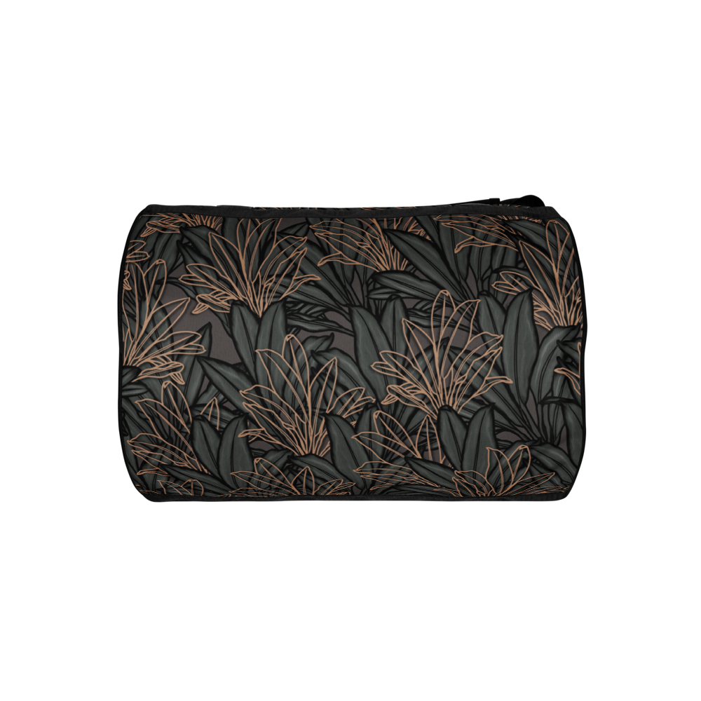 La'i - Ti Leaf (Ki) Hawaiian Print Gym Bag | Duffle Bag