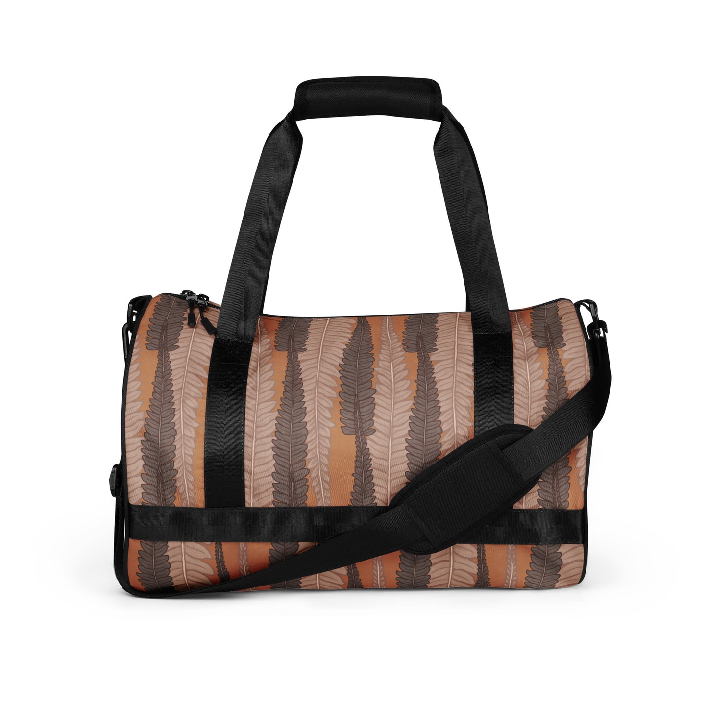 Hapu'u Fern Hawaiian Print Gym Bag Duffle Bag
