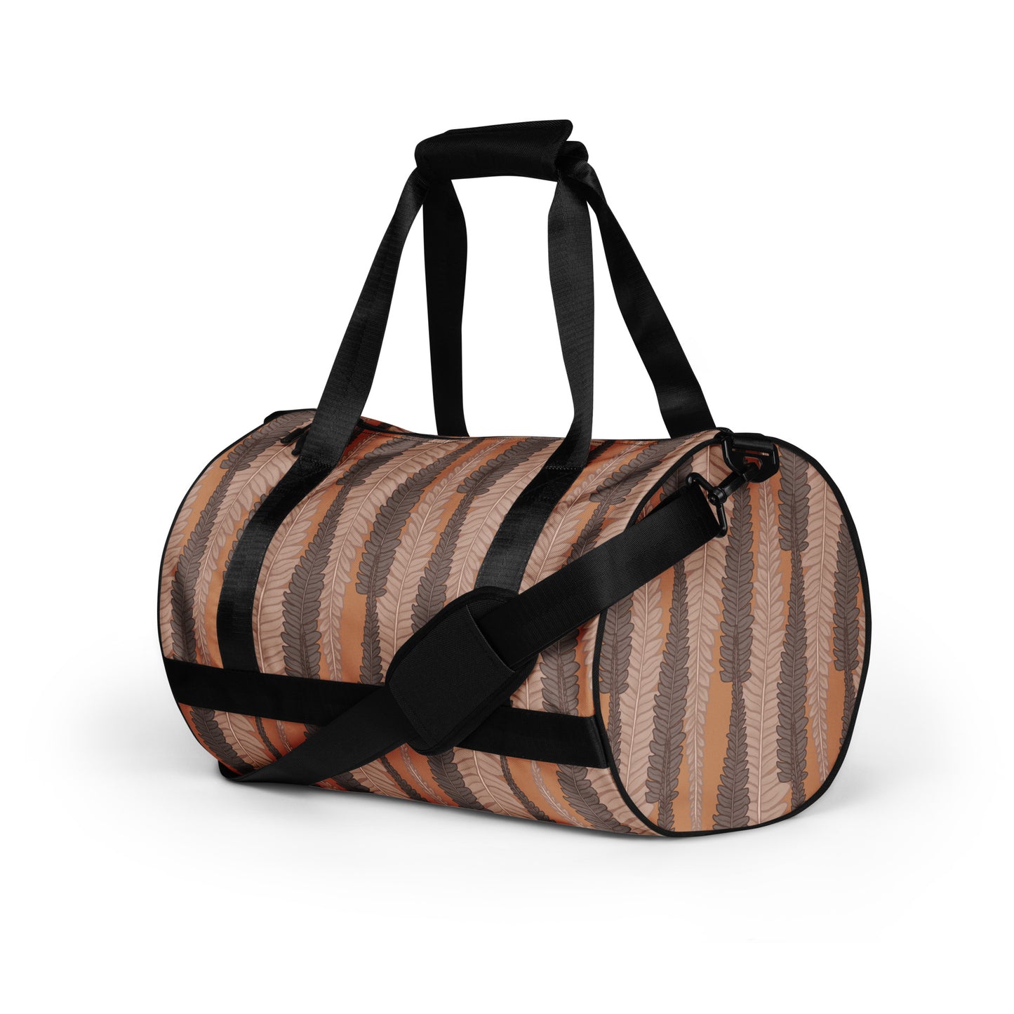 Hapu'u Fern Hawaiian Print Gym Bag Duffle Bag