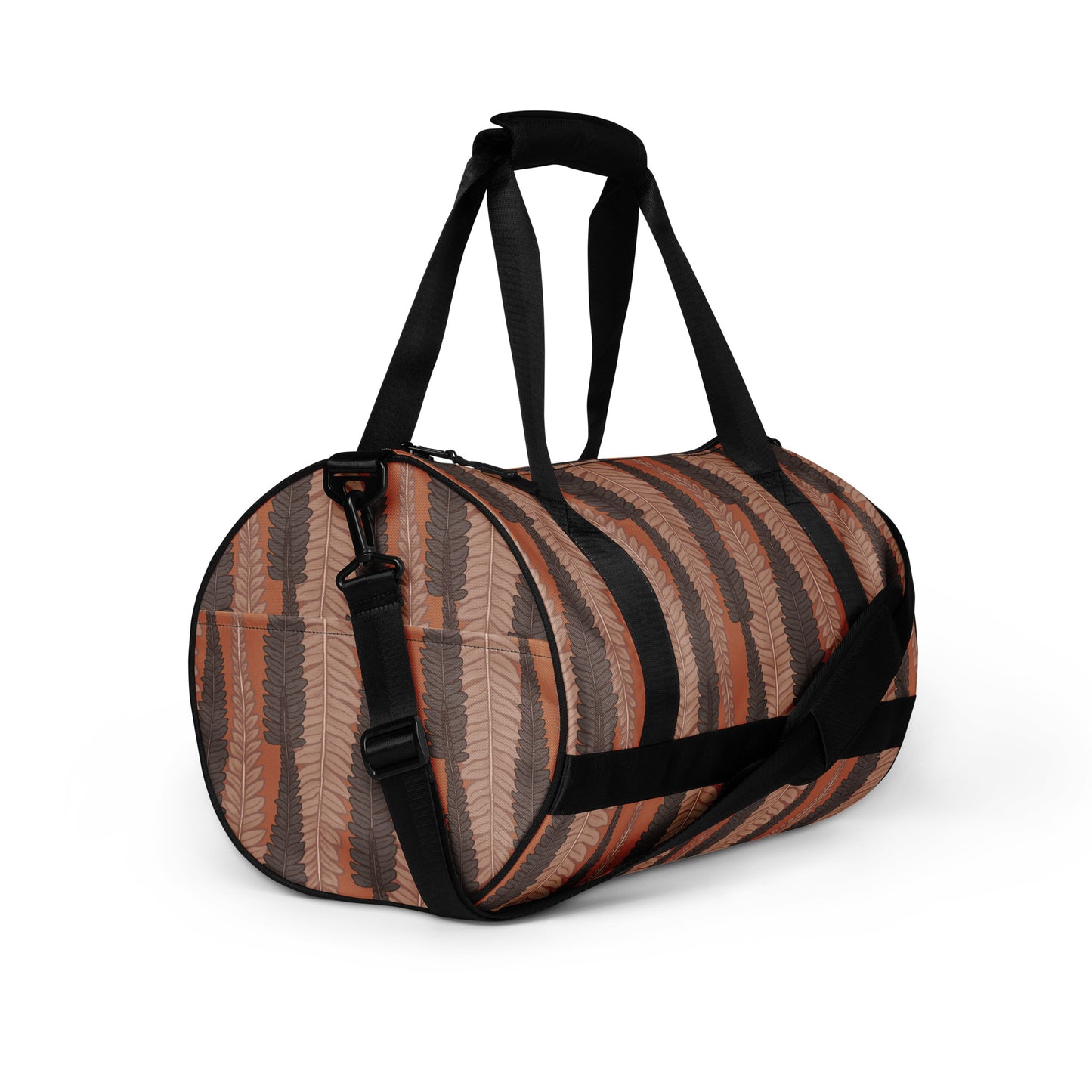 Hapu'u Fern Hawaiian Print Gym Bag Duffle Bag