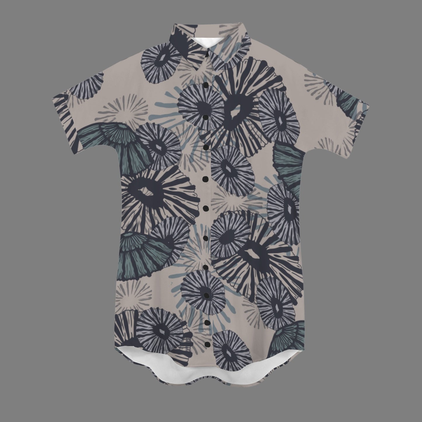 'Opihi Nani 2.0 Dress - Slate Blue and Taupe