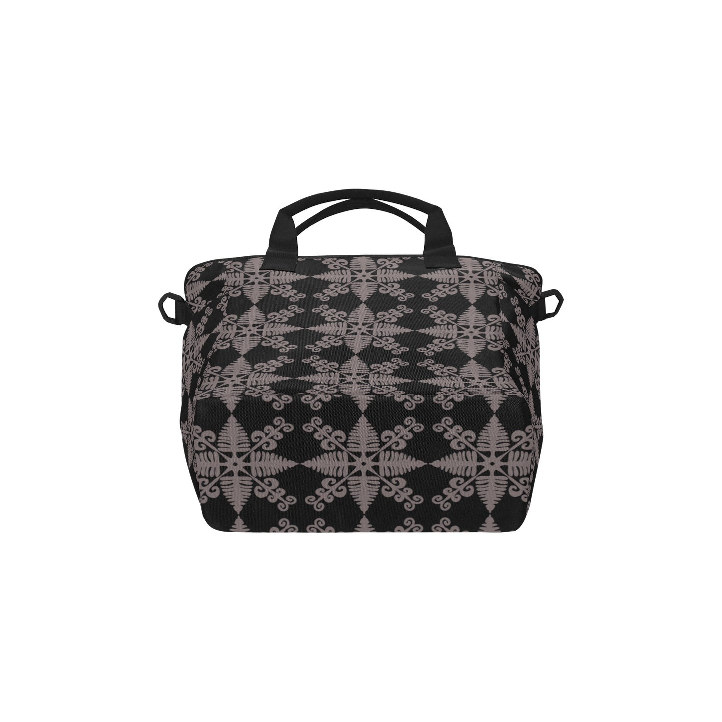 Hawaiian Fern Kapa Kuiki Print Tote Bag Crossbody with Shoulder Strap