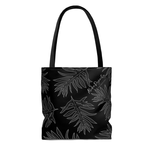 Laua'e Tote Bag - Black and Gray