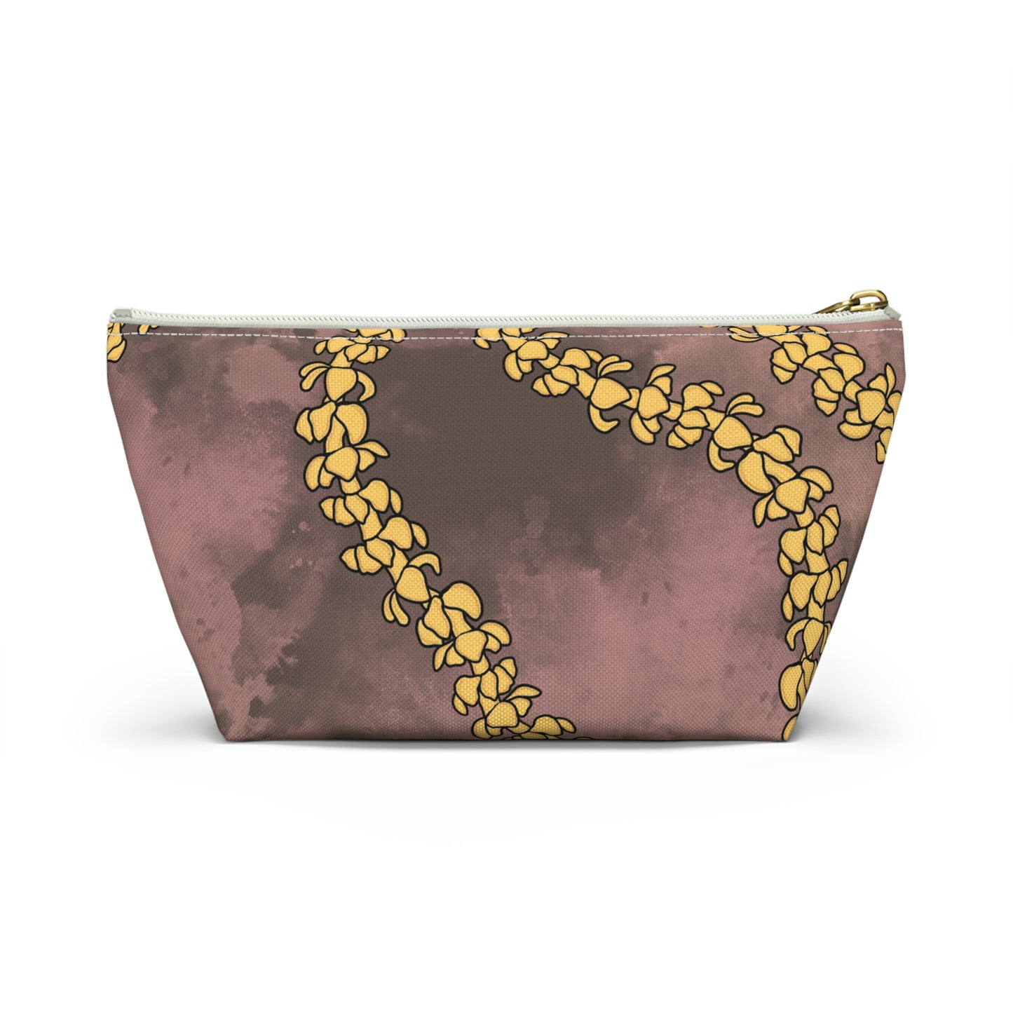 Puakenikeni Watercolor Accessory Pouch w T-bottom