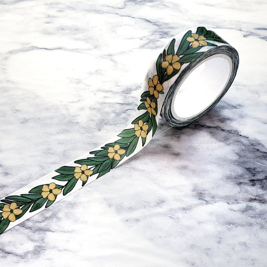 Puakenikeni and Maile Lei Washi Tape