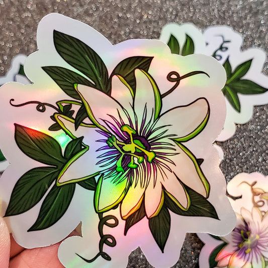Liliko'i Passion Fruit Sticker Set - Holographic