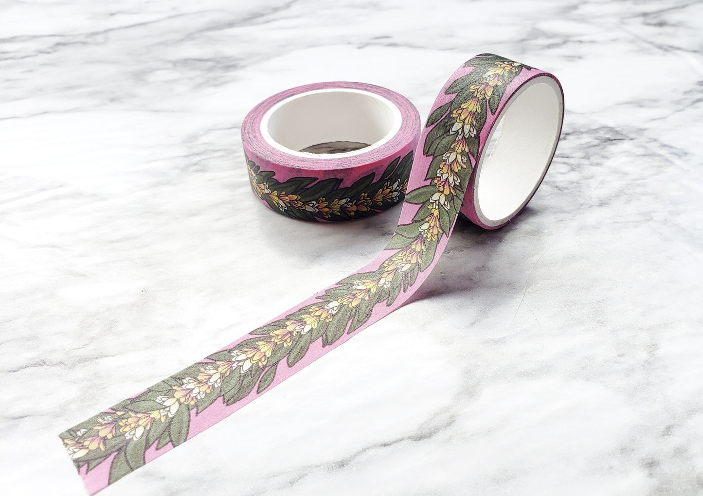 Lei Pua Melia Plumeria Washi Tape