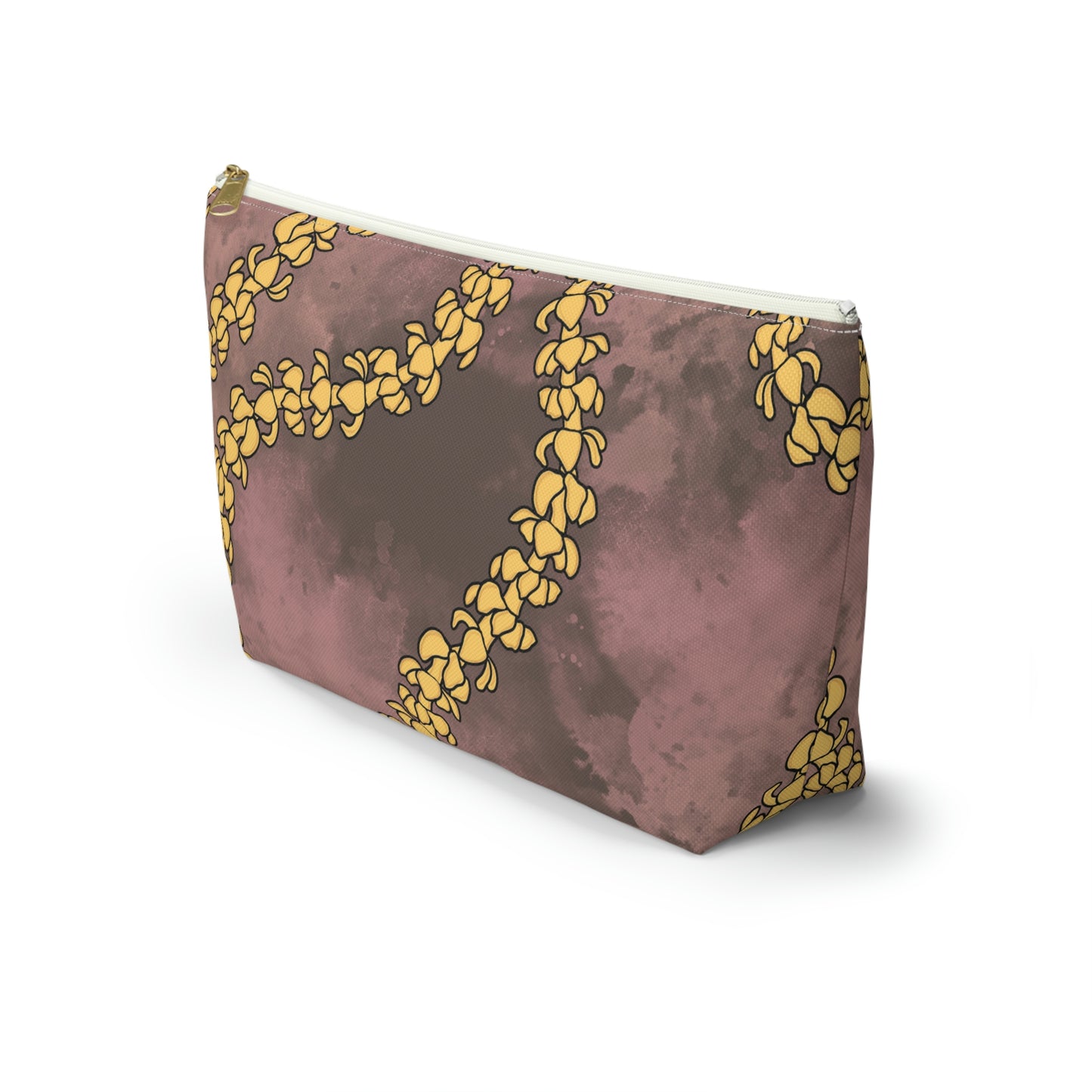 Puakenikeni Watercolor Accessory Pouch w T-bottom