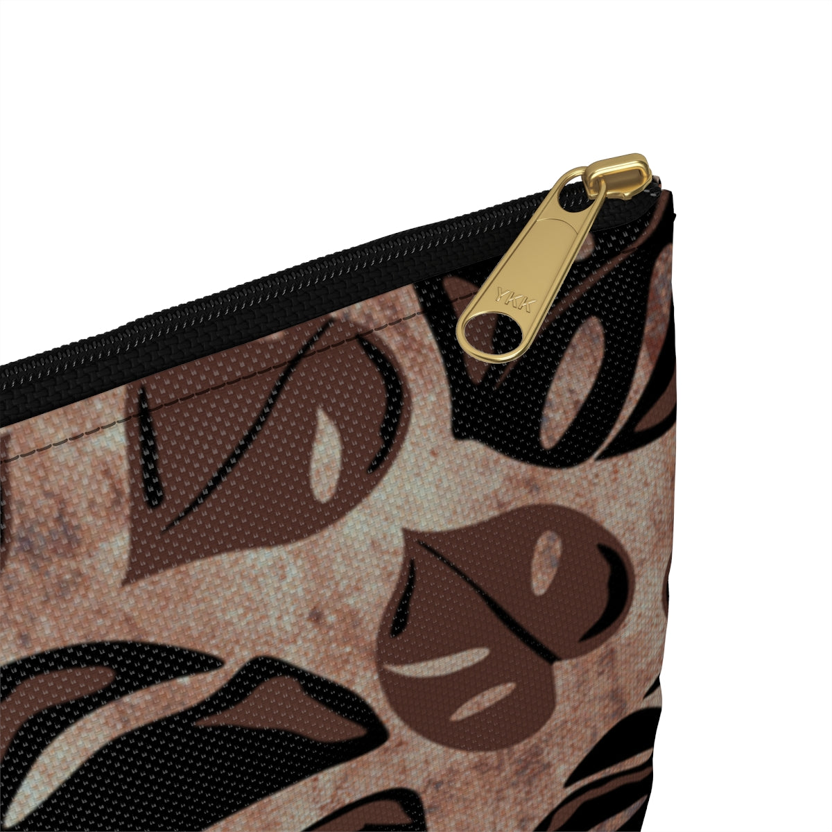 Monstera Watercolor Accessory Pouch