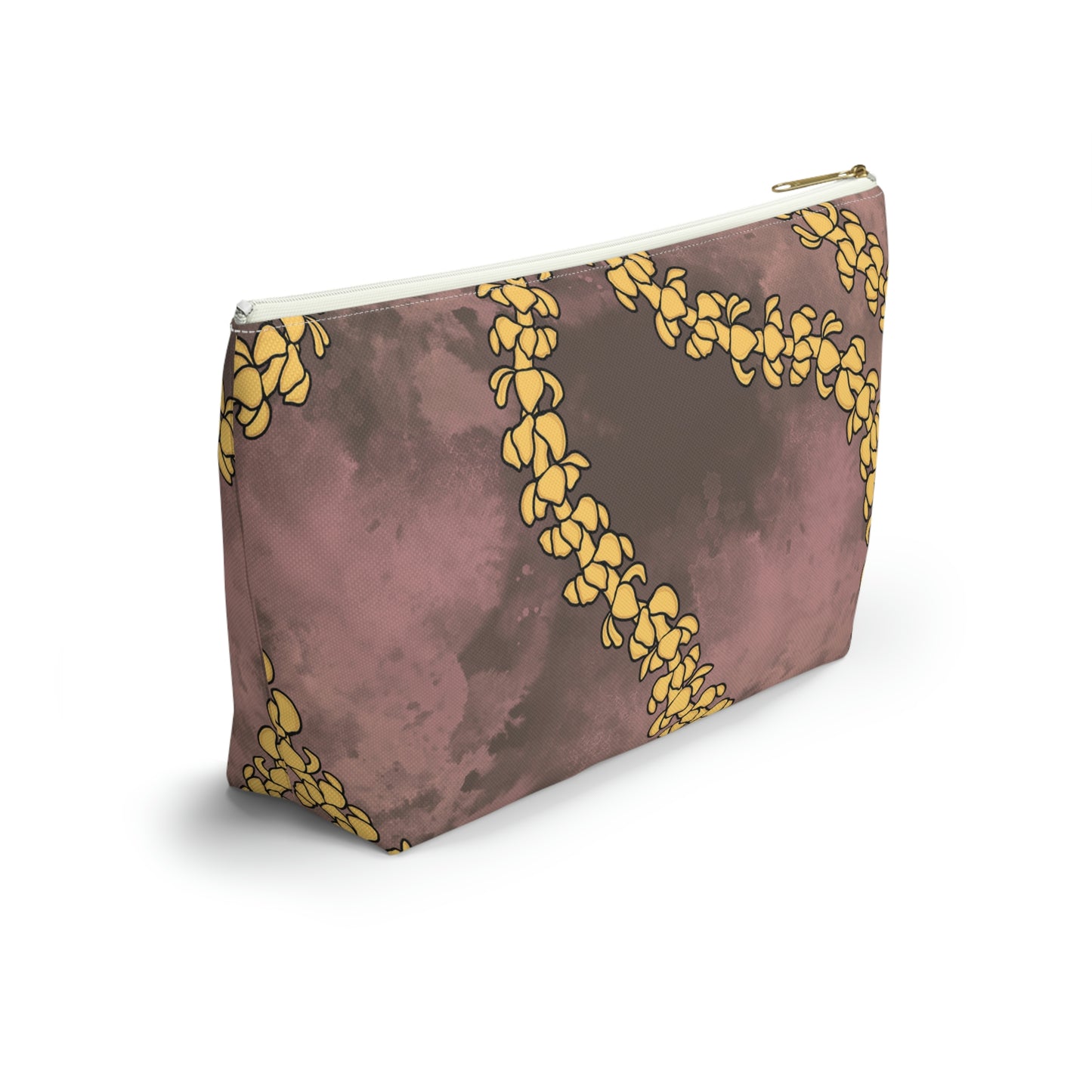 Puakenikeni Watercolor Accessory Pouch w T-bottom