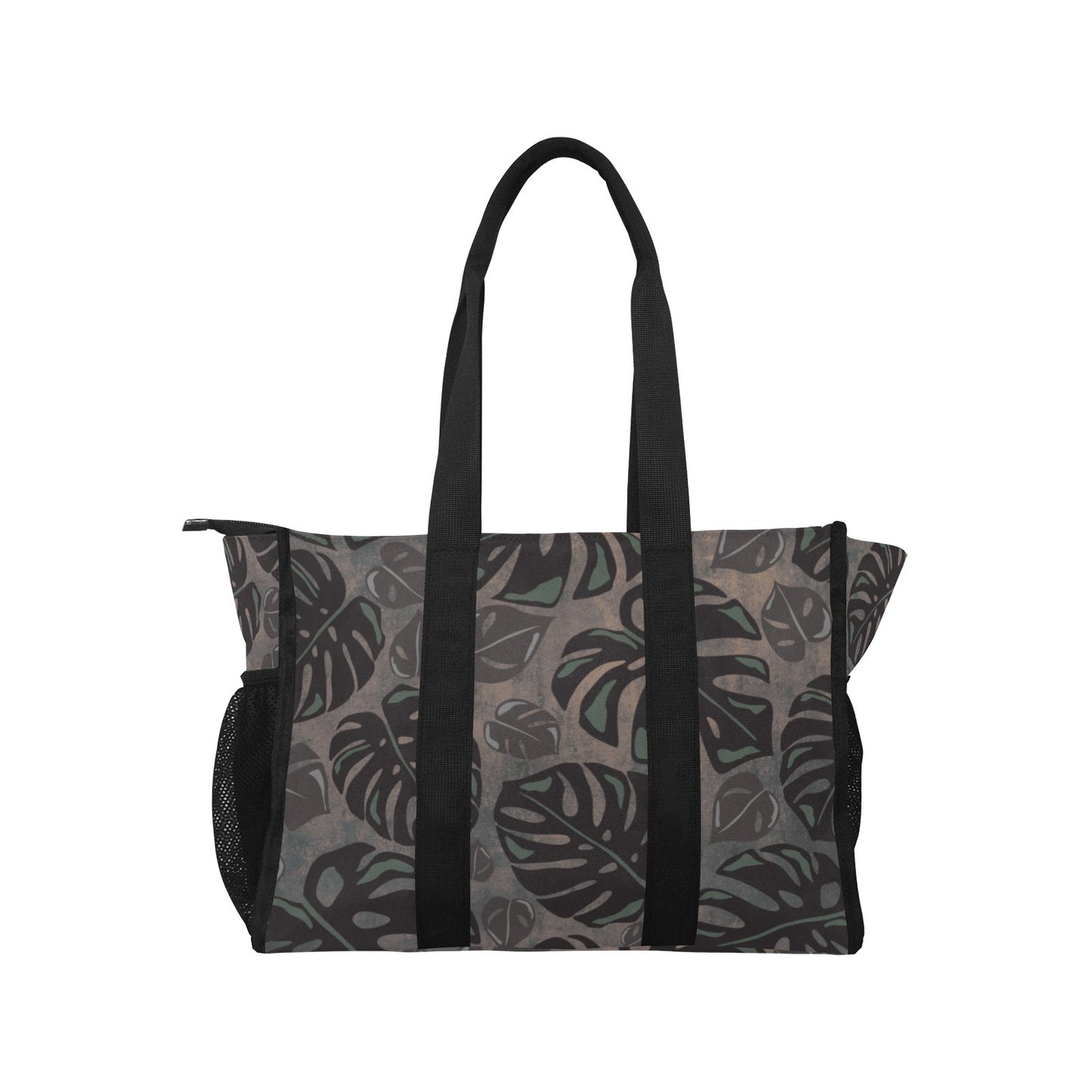 Monstera Watercolor Hawaiian Print - Nurse Teachers Planner Tote Bag
