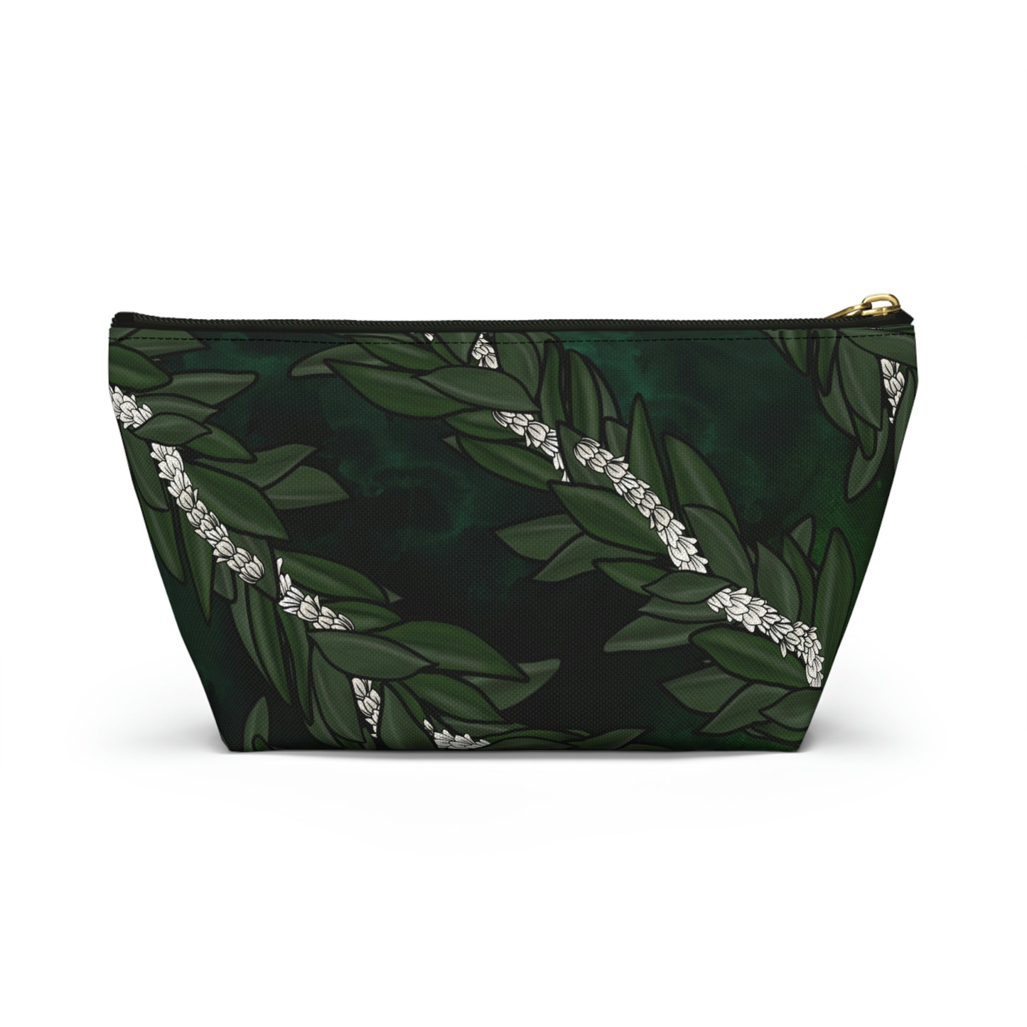Pikake Maile Lei Accessory Pouch w T-bottom