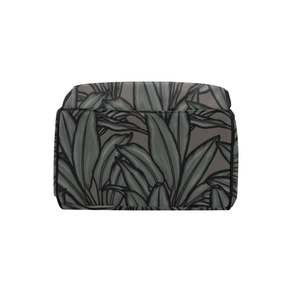La'i Ti-Leaf Hawaiian Print Multi-Function Diaper Bag Backpack