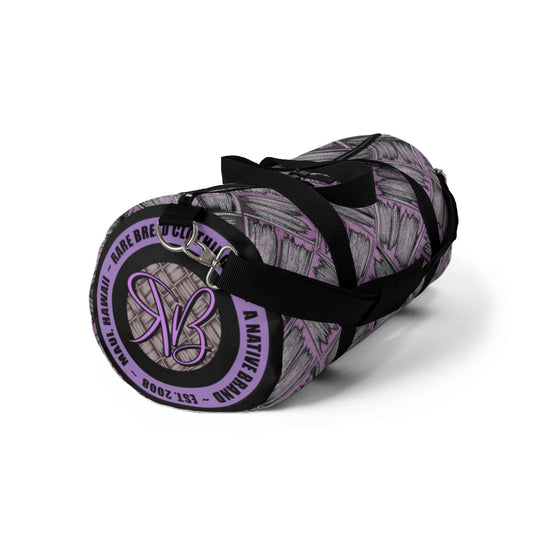 Lavender Lauhala Duffel Bag