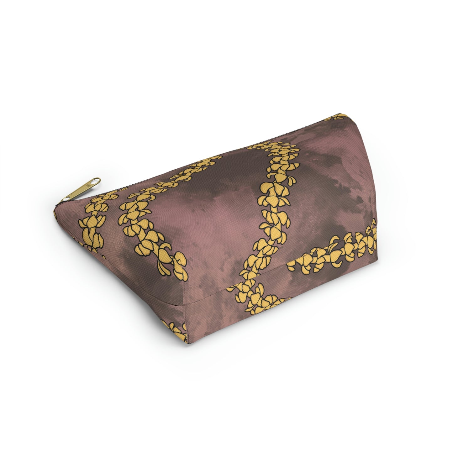 Puakenikeni Watercolor Accessory Pouch w T-bottom