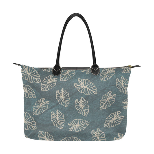 Kalo Blue Teal Watercolor Single Shoulder Handbag Single-Shoulder Lady Handbag (Model 1714)