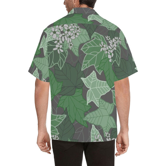 Kukui Hawaiian Print Men's Aloha Shirt Hawaiian Shirt