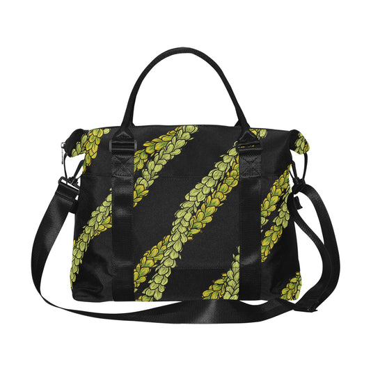 Pakalana Lei Hawaiian Print Design Duffle Bag with Trolley Sleeve - The Huaka'i Weekender Duffle