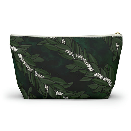 Pikake Maile Lei Accessory Pouch w T-bottom