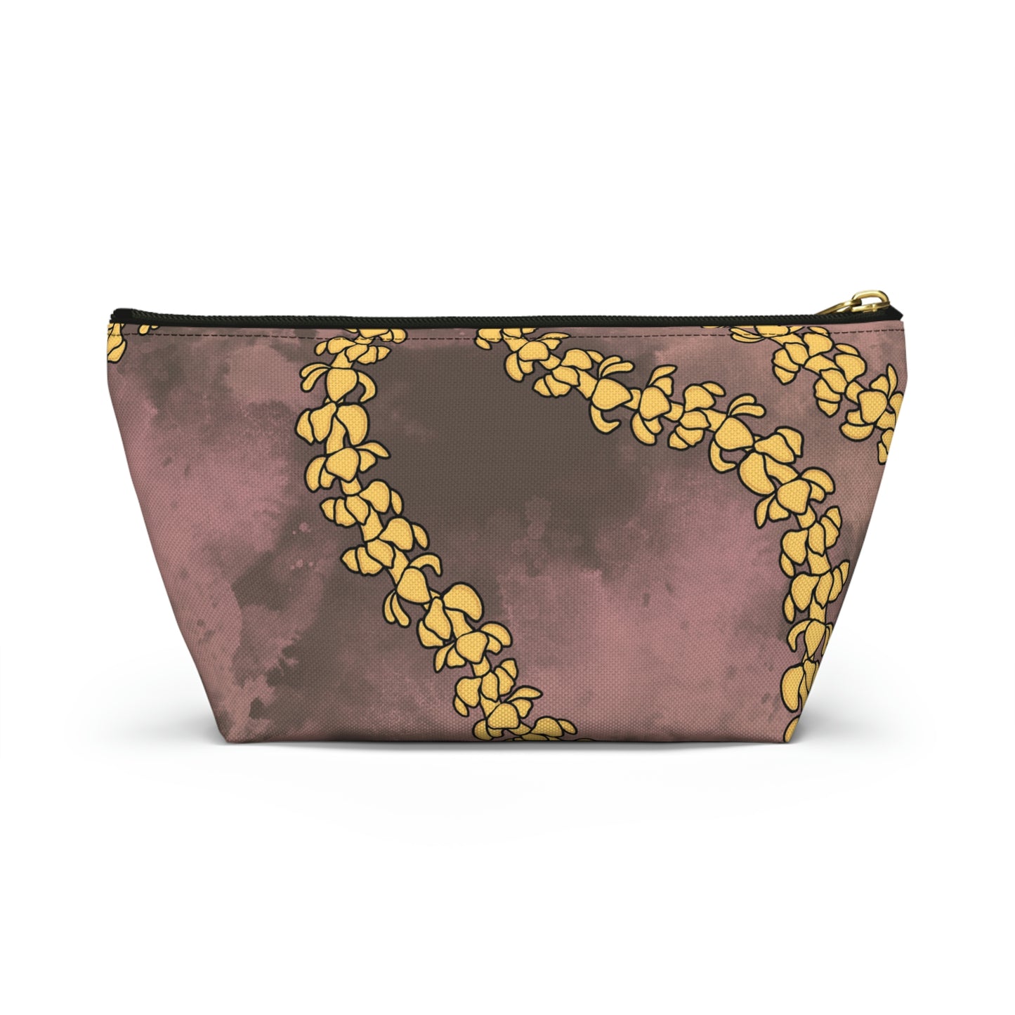 Puakenikeni Watercolor Accessory Pouch w T-bottom