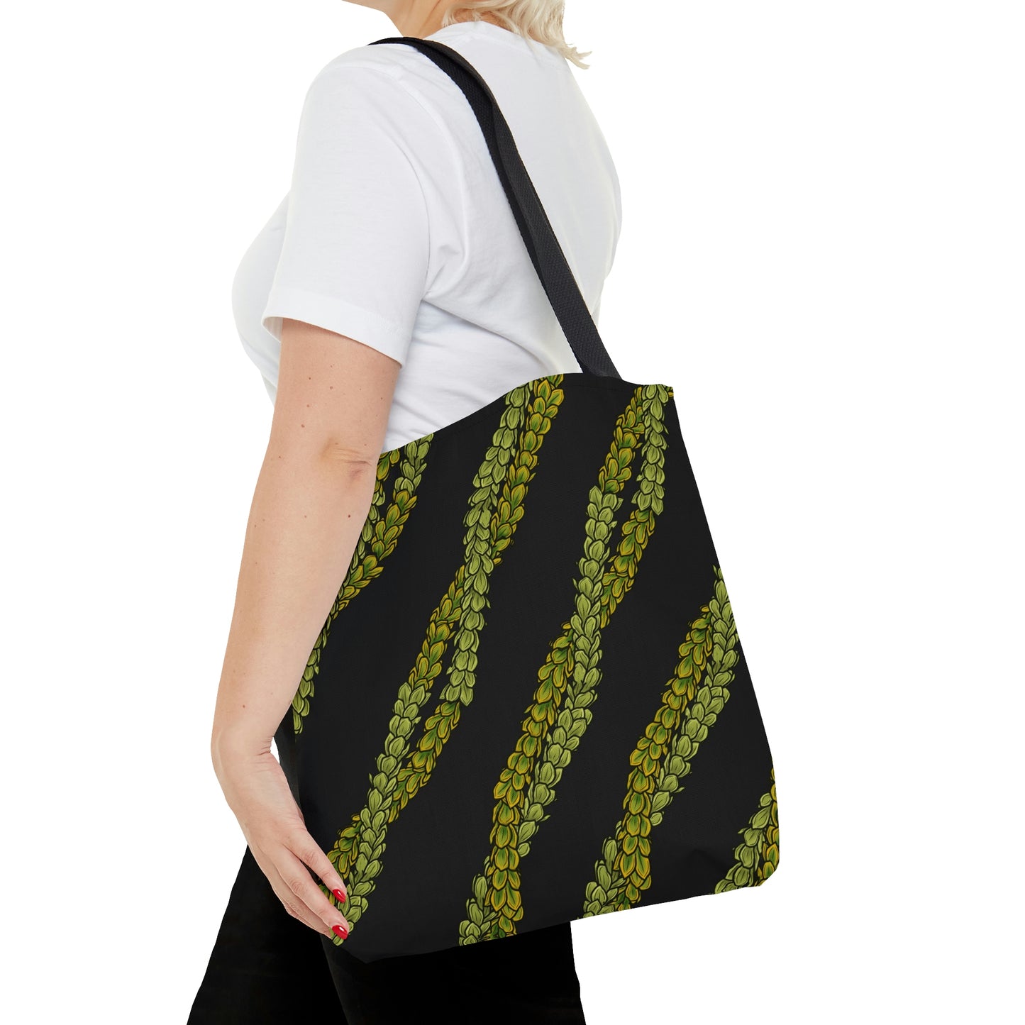 Pakalana Lei Tote Bag Black