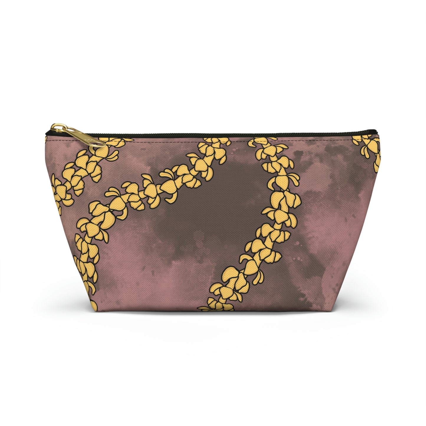Puakenikeni Watercolor Accessory Pouch w T-bottom