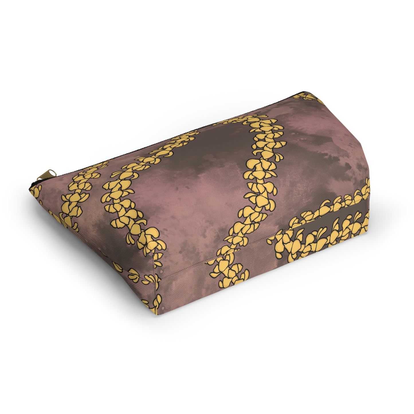 Puakenikeni Watercolor Accessory Pouch w T-bottom