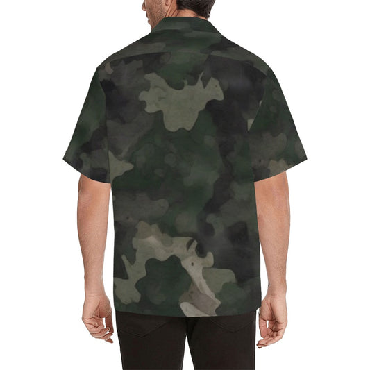 Aloha Dynasty Camouflage Men's Aloha Shirt Hawaiian Shirt