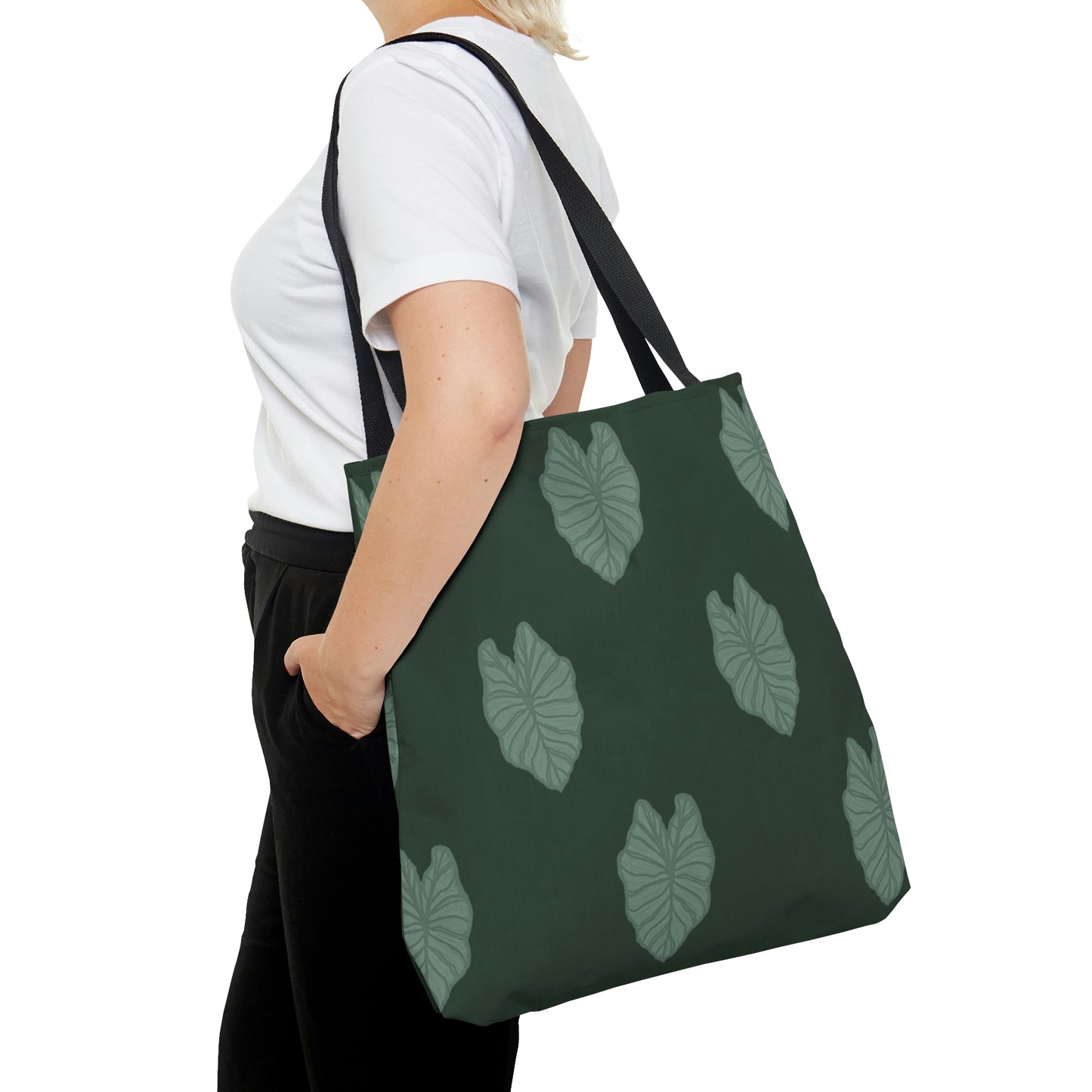 Kalo Taro Green Tote Bag