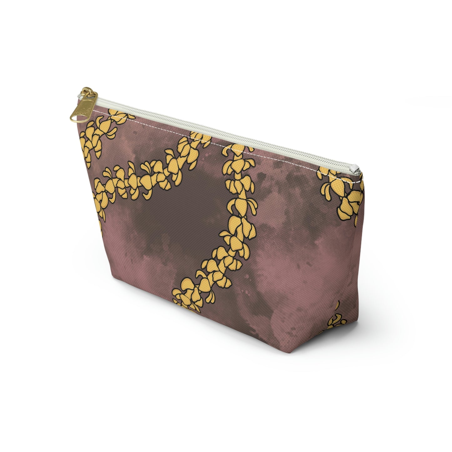 Puakenikeni Watercolor Accessory Pouch w T-bottom