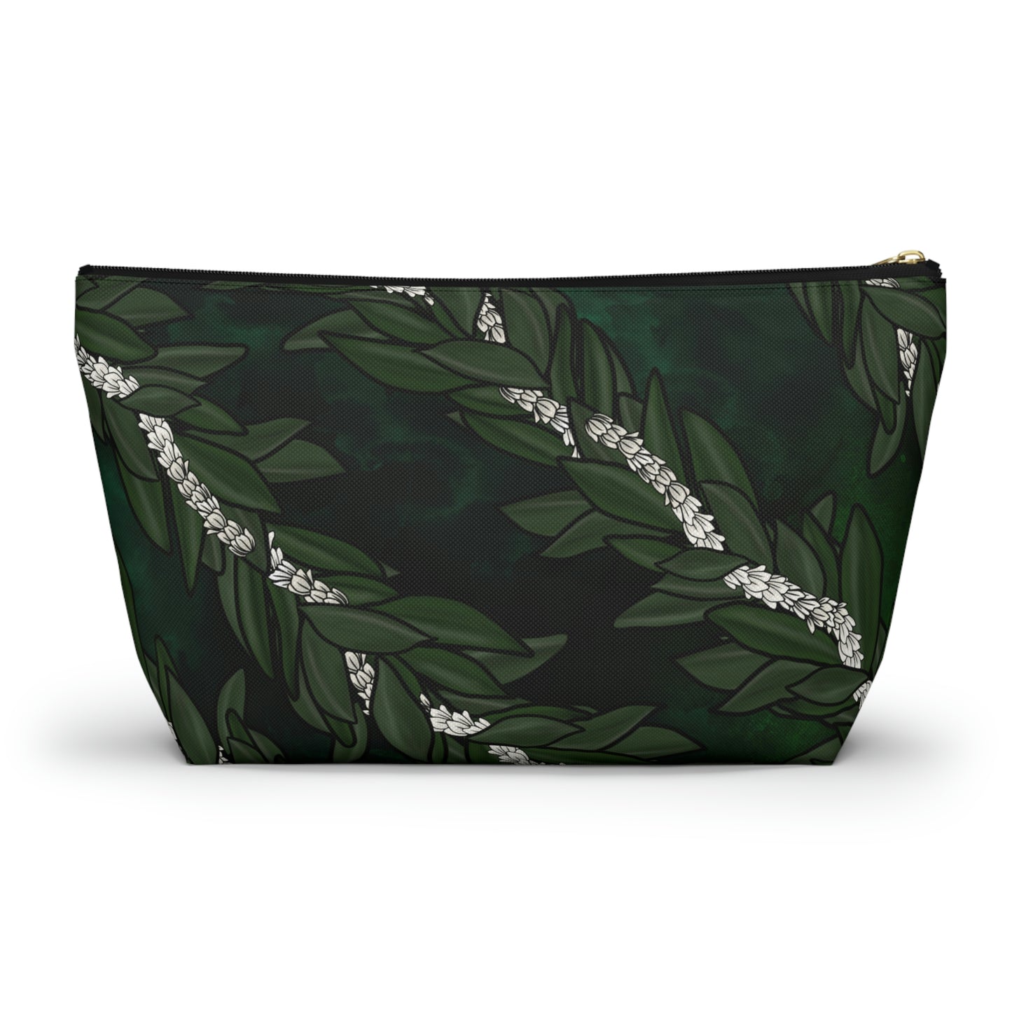 Pikake Maile Lei Accessory Pouch w T-bottom