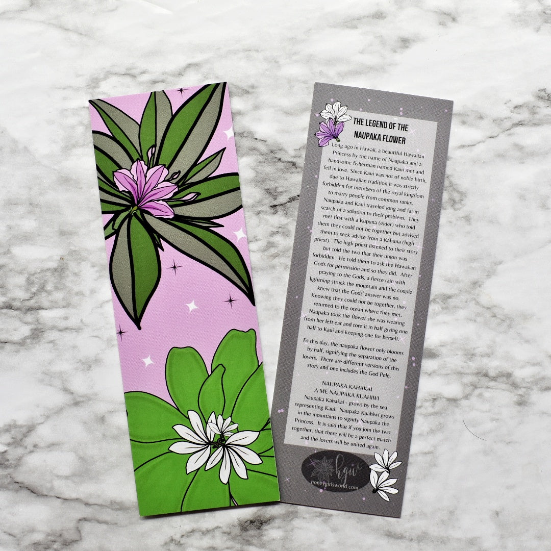 Naupaka Bookmark (double-sided)