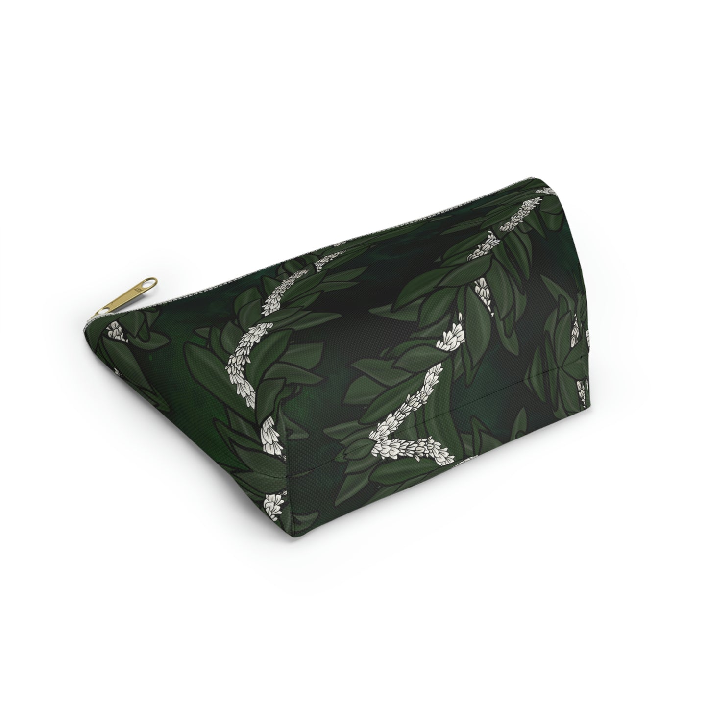 Pikake Maile Lei Accessory Pouch w T-bottom