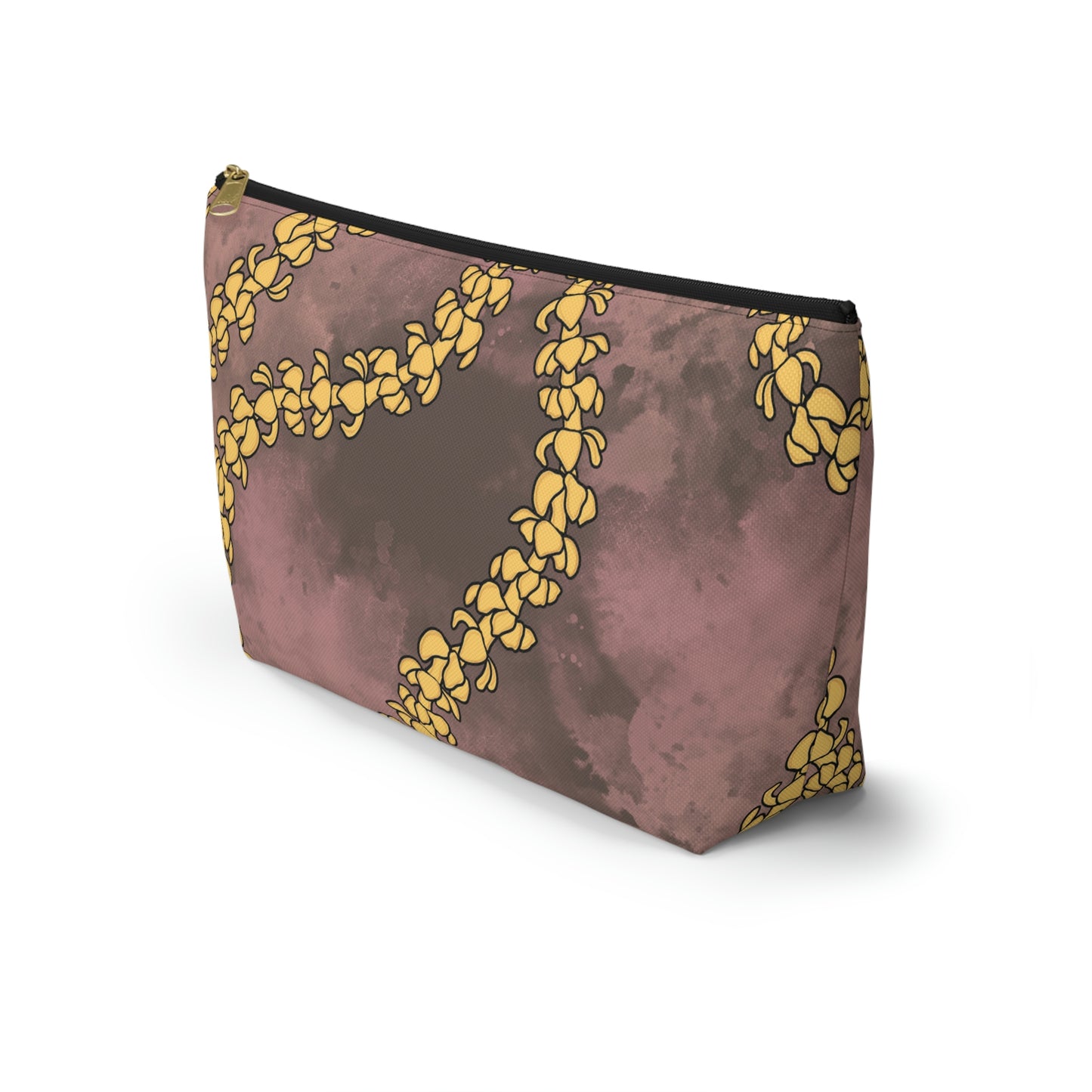 Puakenikeni Watercolor Accessory Pouch w T-bottom