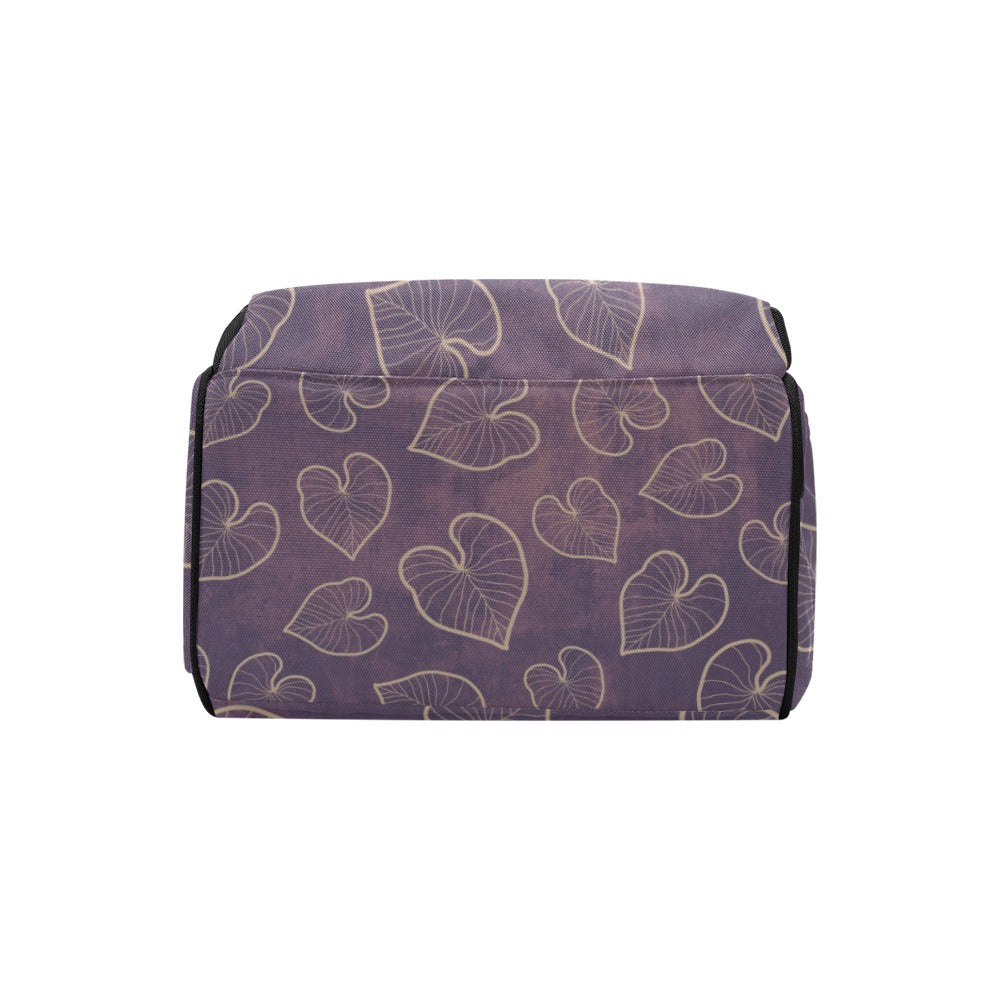 Kalo Taro Lavender Mommy Backpack or Planner Bag - Multi-Function Diaper Backpack/Diaper Bag