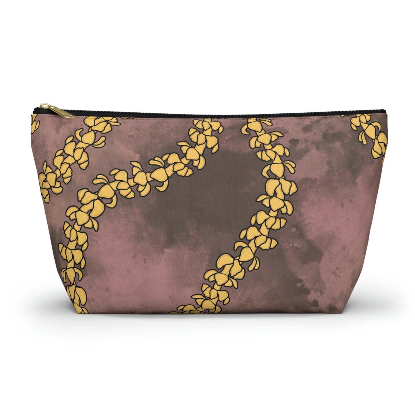 Puakenikeni Watercolor Accessory Pouch w T-bottom